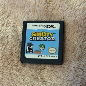 Nintendo DS SimCity Creator Game